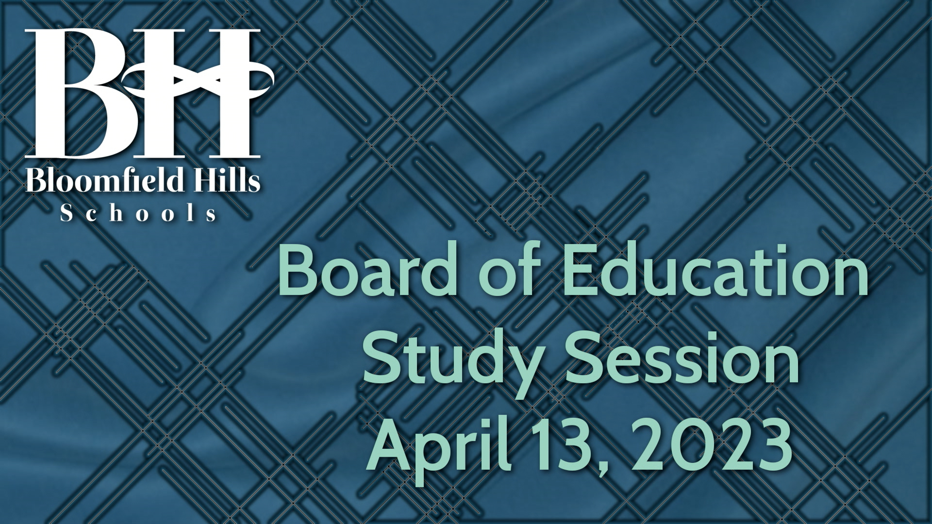 Thumbnail image for BHS: Board of Education Study Session April 13, 2023
