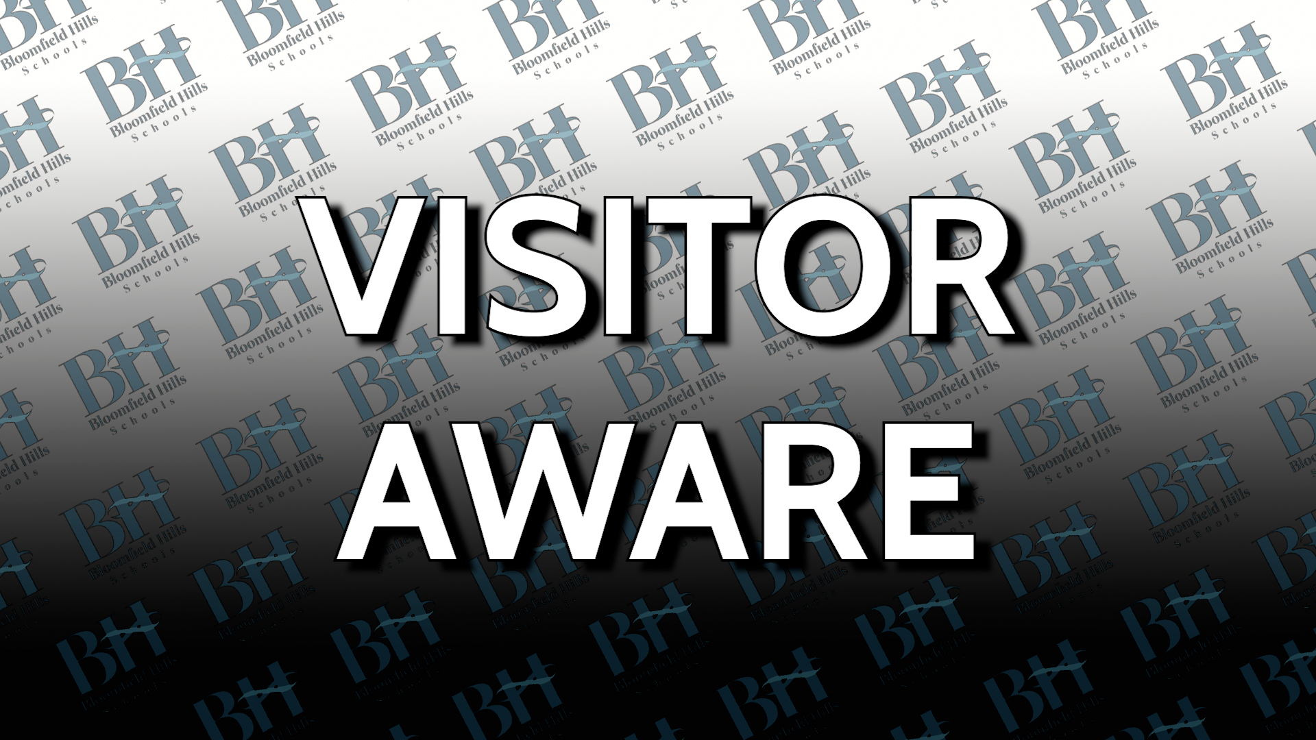 Thumbnail image for Bloomfield Hills Schools Visitor Aware System