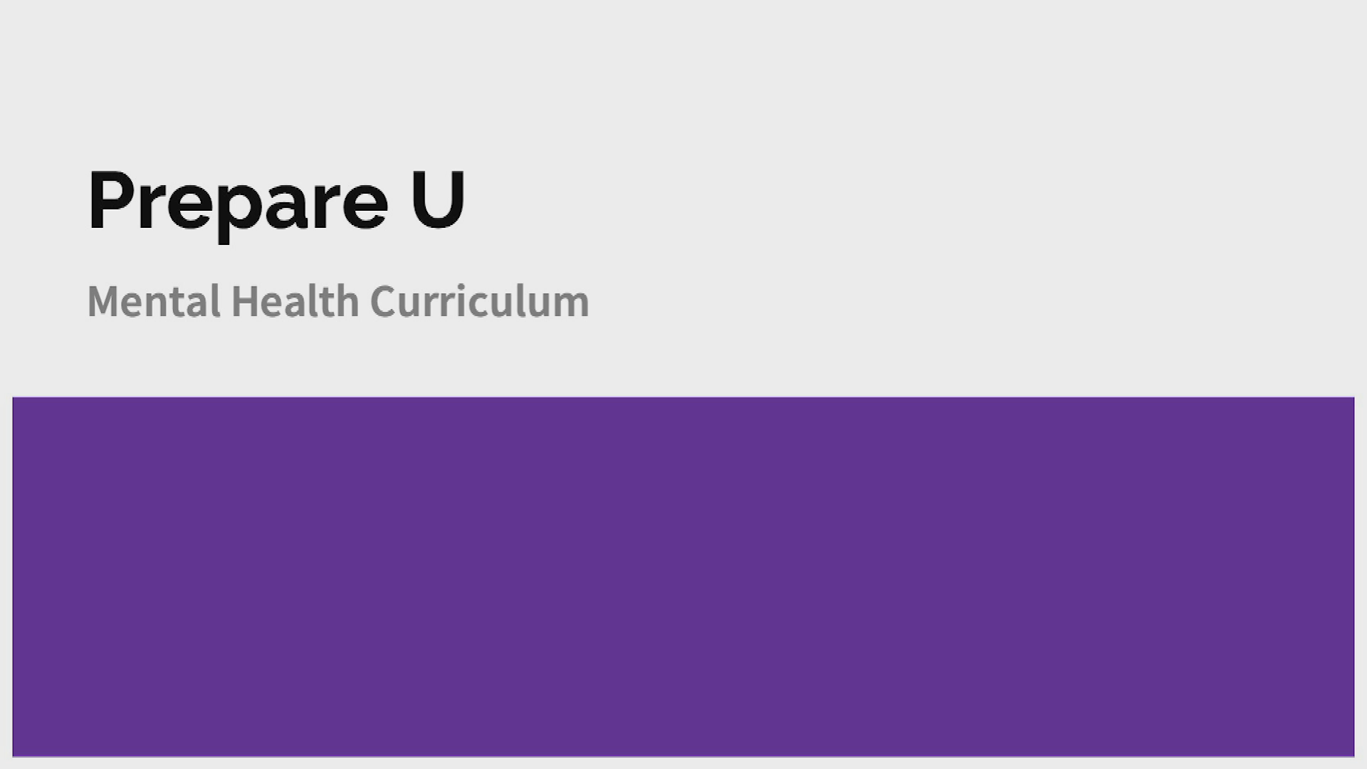 Thumbnail image for BHHS Prepare U Curriculum