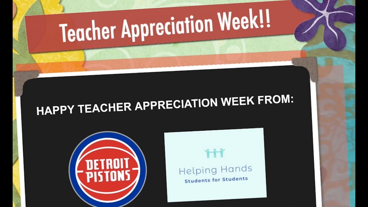 Thumbnail image for IA: Helping Hands Teacher Appreciation Week