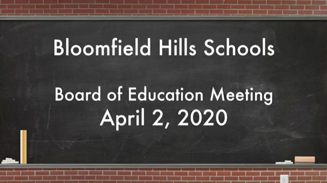 Thumbnail image for Board of Education Meeting April 2, 2020