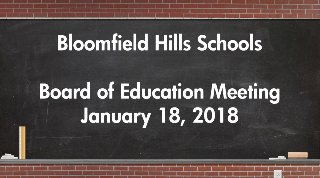 Thumbnail image for Board of Education Meeting Jan 18, 2018