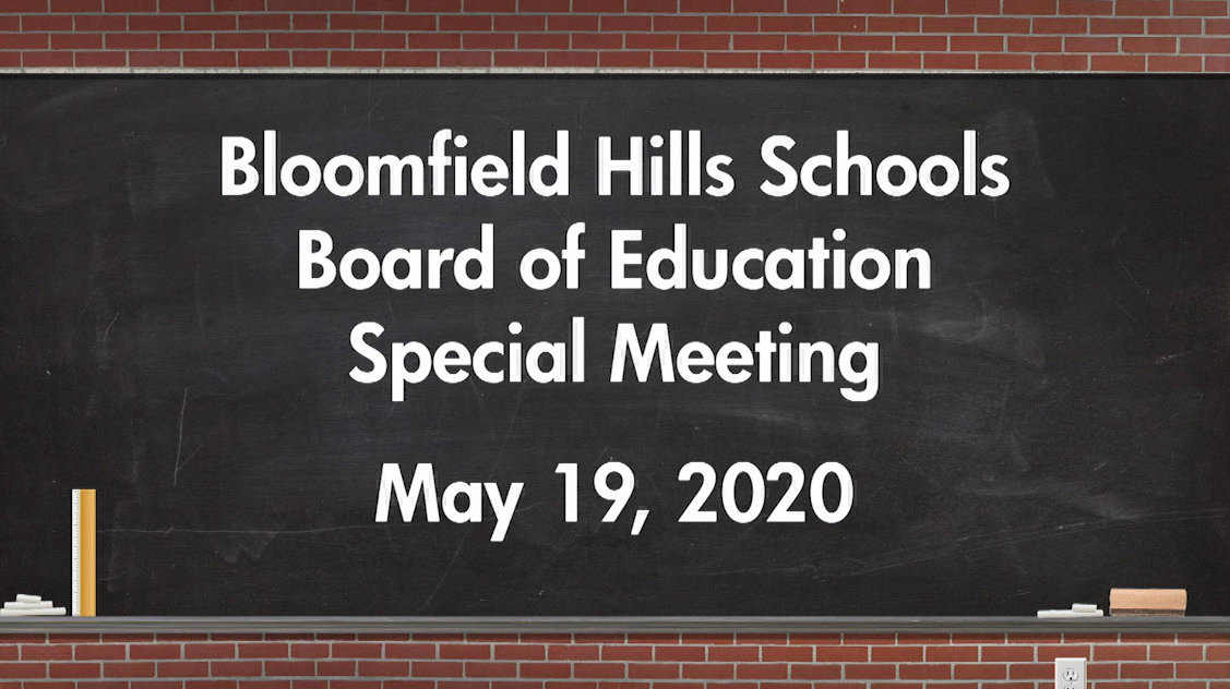 Thumbnail image for Board of Education Special Meeting May 19, 2020