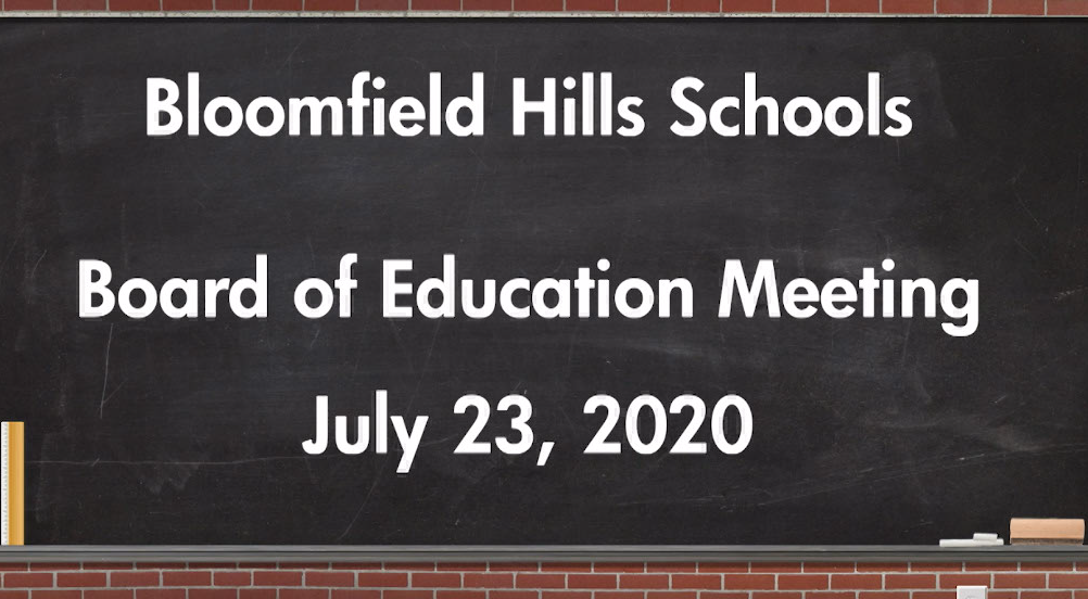 Thumbnail image for Board of Education Meeting July 23, 2020