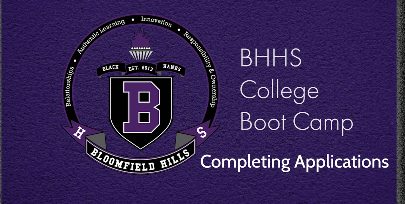 Thumbnail image for BHHS College Boot Camp Part 3  Completing Application