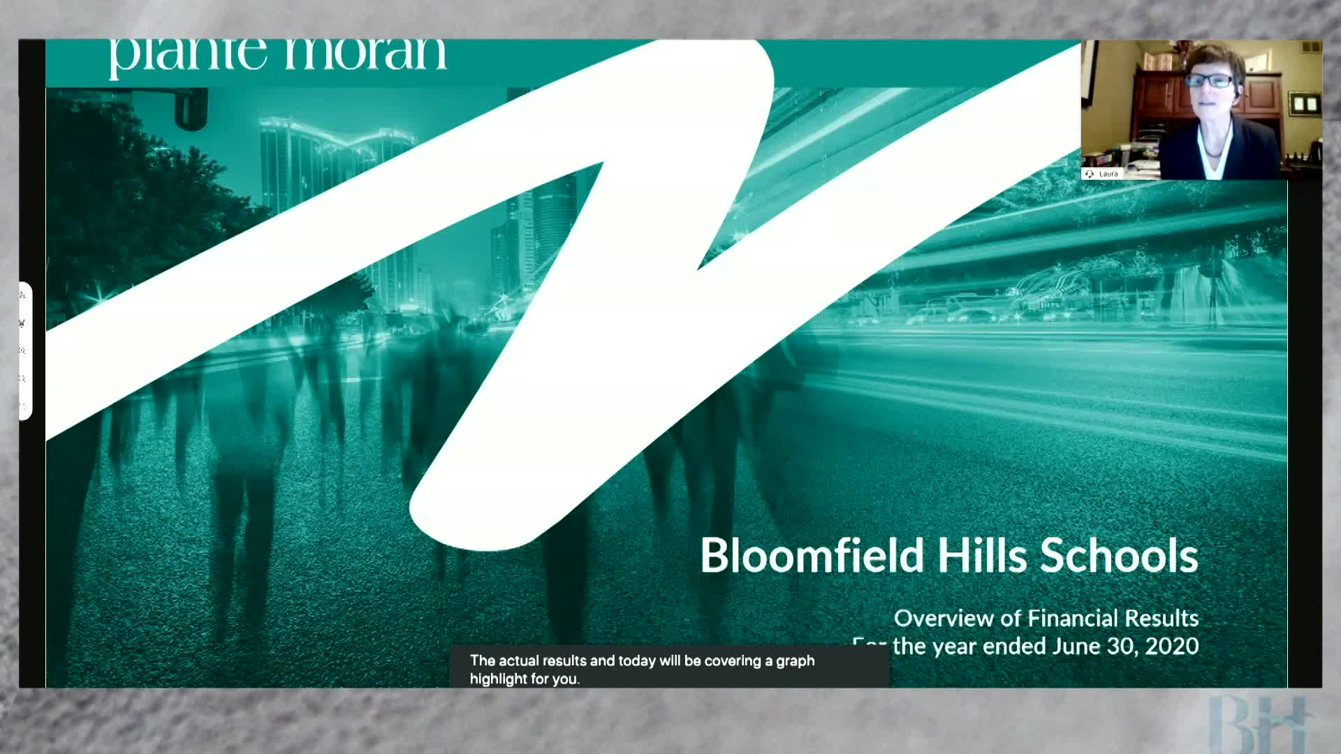 Thumbnail image for BHS Comprehensive Annual Report FY 2019-2020 - Plant Moran