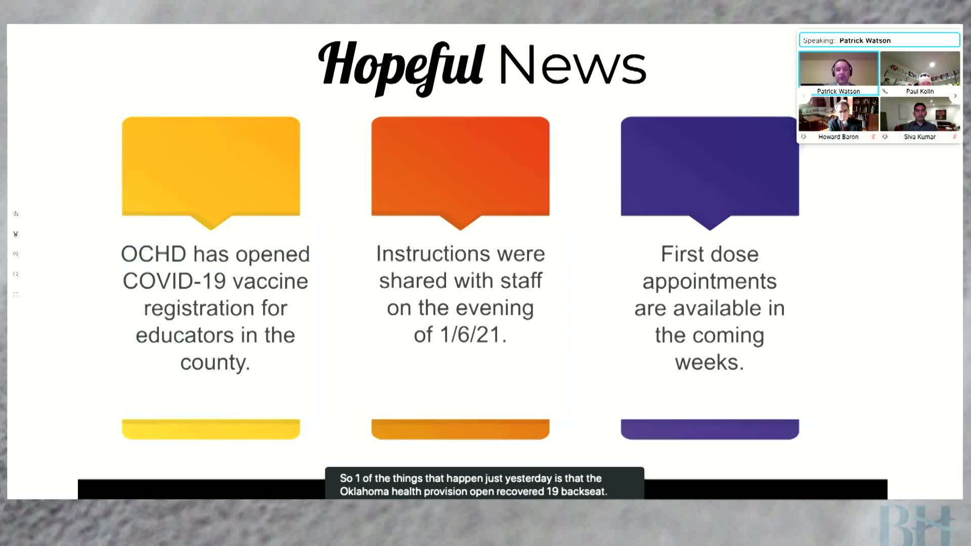 Thumbnail image for Covid-19  Jan. 7, 2021 Update