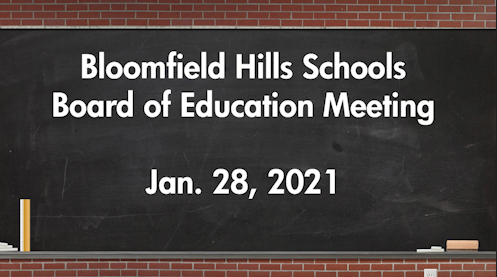 Thumbnail image for BHSD: Board of Education Meeting January 28, 2021