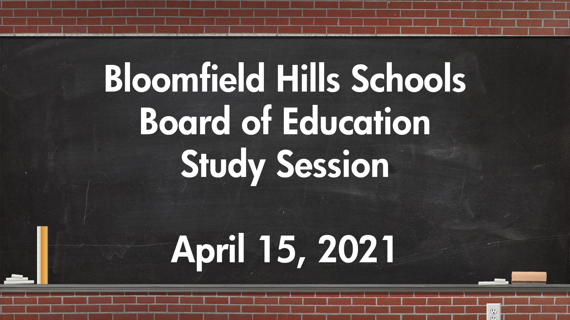 Thumbnail image for BHS:Board of Education Study Session April 15, 2021