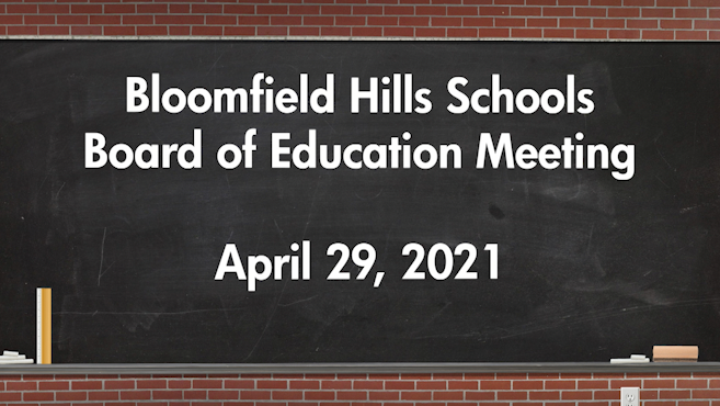 Thumbnail image for BHS: Board of Education Meeting April 29, 2021