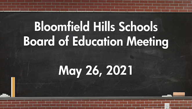 Thumbnail image for BHS: Board of Education Meeting May 26, 2021