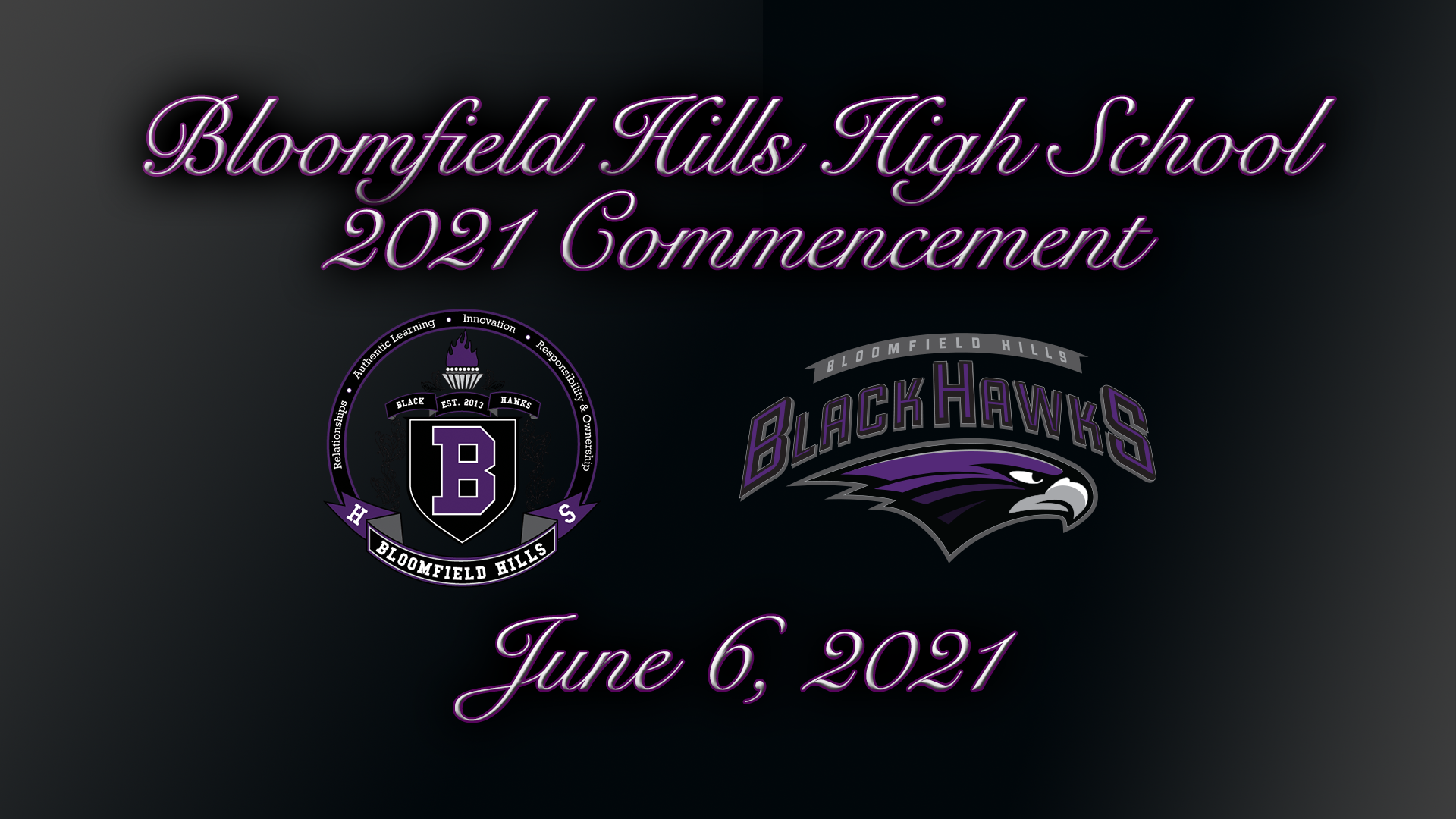 Thumbnail image for Bloomfield Hills High School 2021 Commencement