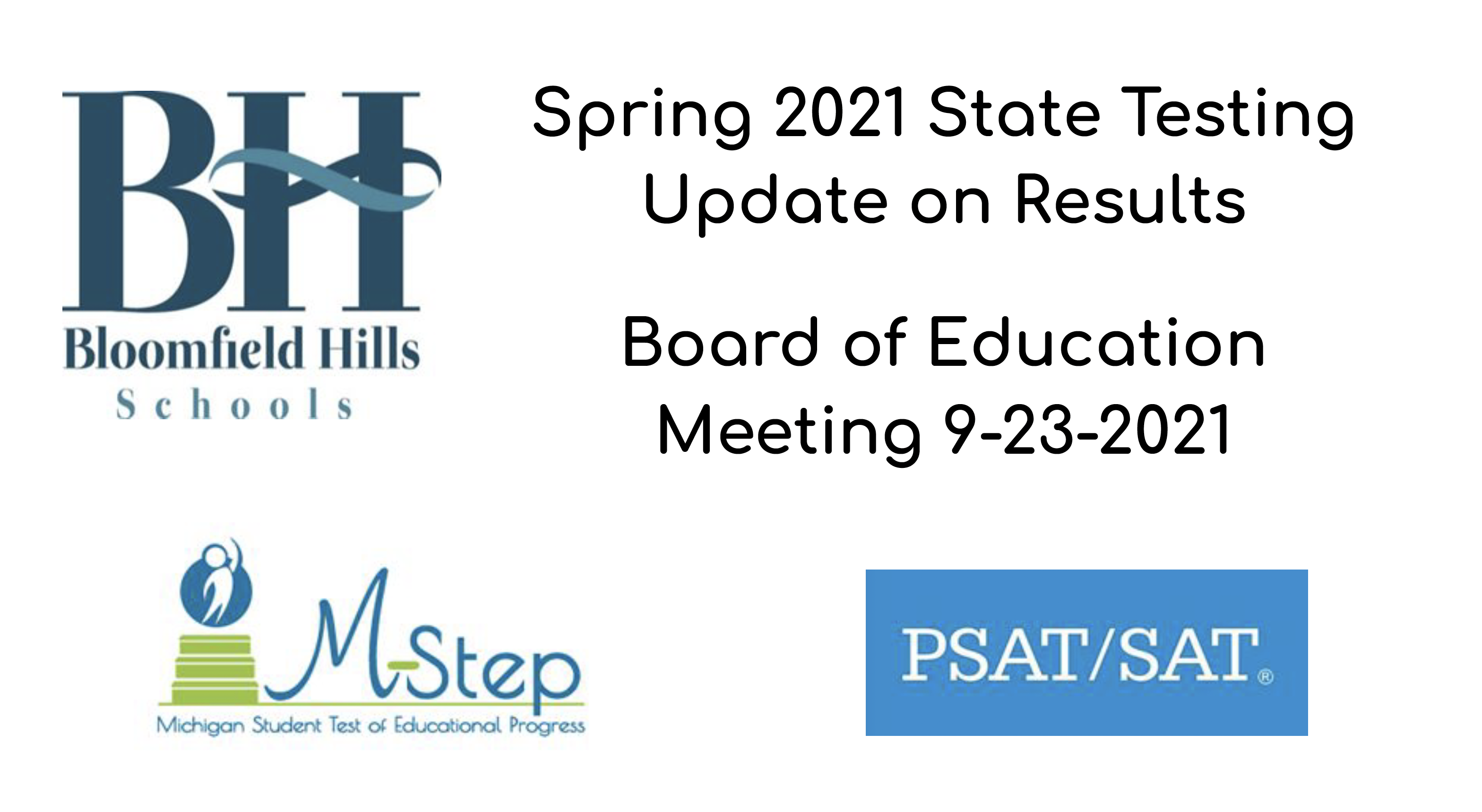 Thumbnail image for BHS: Data and Student Outcomes - Update on Spring 2021 State Testing Results