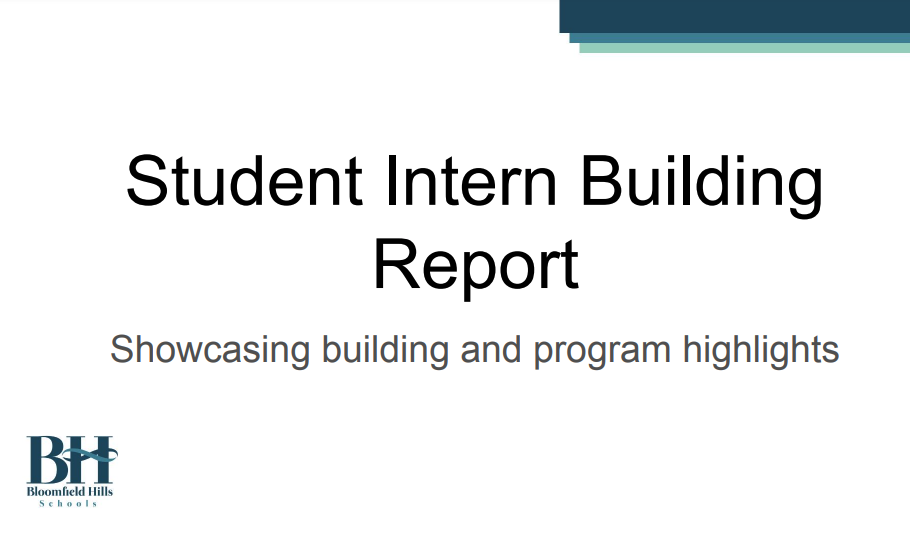 Thumbnail image for BHS: Student Board Intern Report 10-21-21