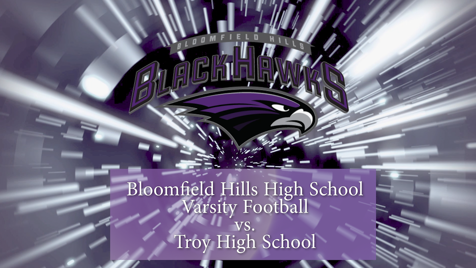 Thumbnail image for BHHS: Black Hawk Varsity Football vs. Troy